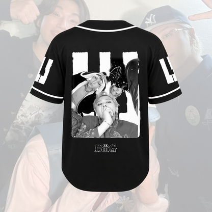 Retro BIGBANG Piano Style Baseball Jersey Biiig Cool Gift for Fans