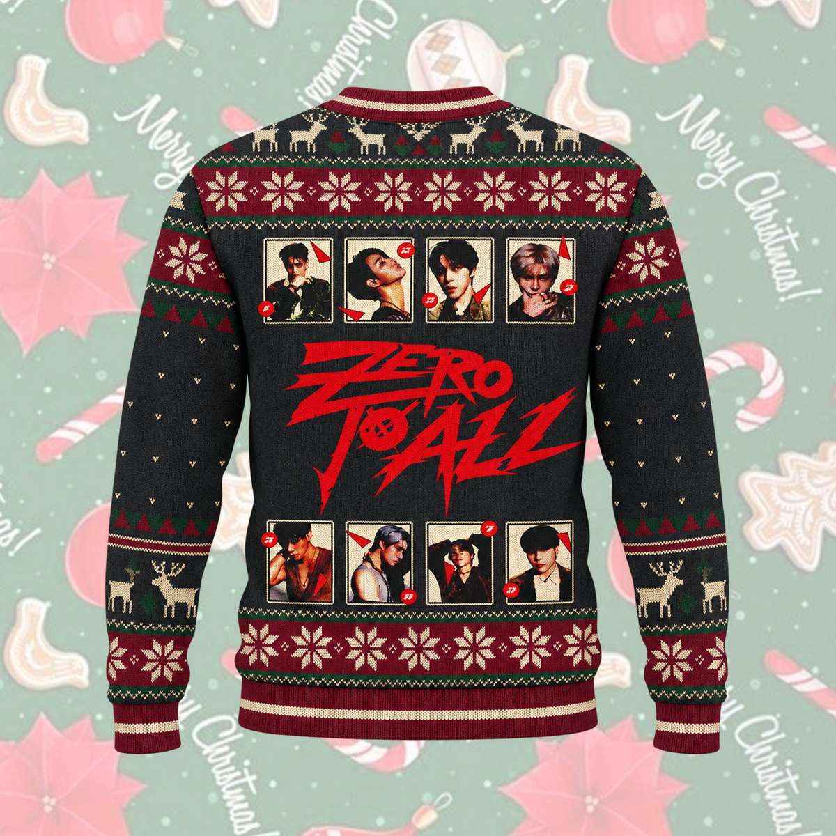 All I Want For Christmas Is Jongho Hässlicher Weihnachtspullover Geschenk für Verliebte