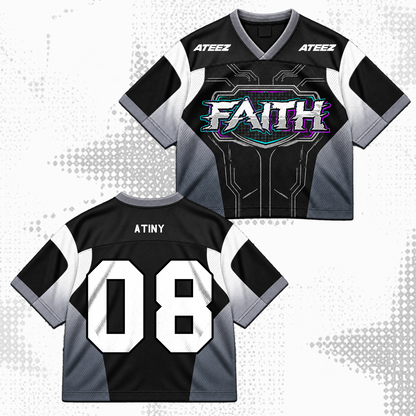 ATEEZ Golden Hour Part 5 Mixed Mesh Jersey Fan Edition (Bad)