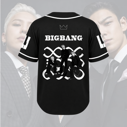 Exclusive BIGBANG XX COSMOS World Tour Baseball Jersey Gift For Fans