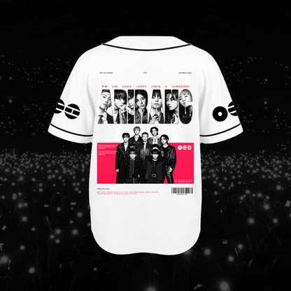 BTS Hooligan Baseball-Trikot Dieses Moment Arirang Streetwear Geschenk für Fans