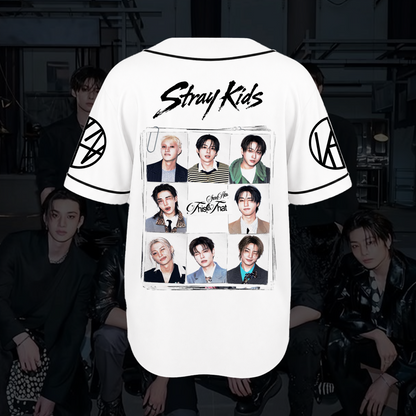 Stray Kids This & That Streetwear Baseball Jersey Gift For Fans