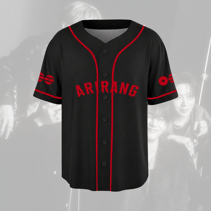 BTS Arirang Baseball Jersey Unisex Streetwear Gift For Fans