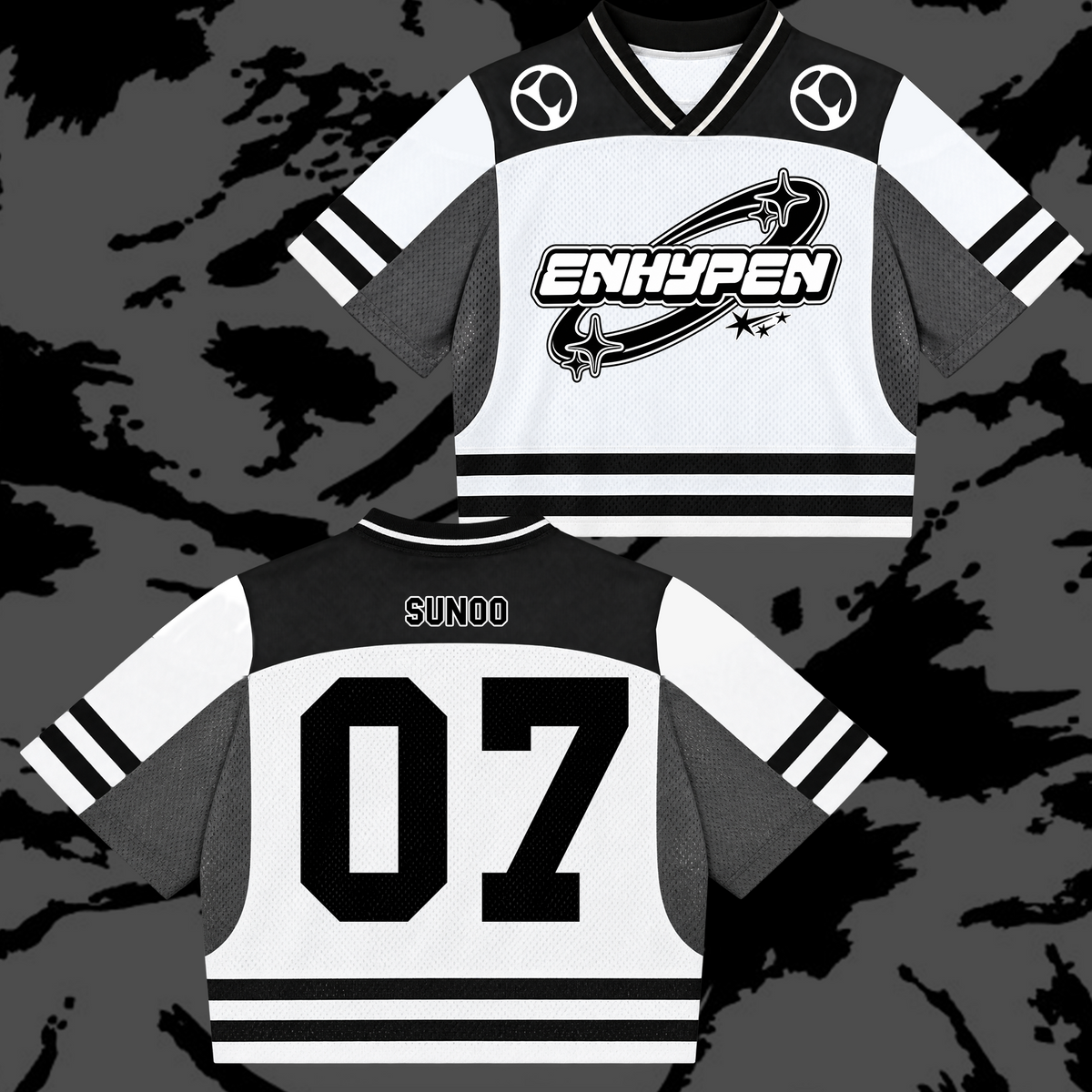 Bittersweet Blood Saga Enhypen World Tour Mesh-Trikot