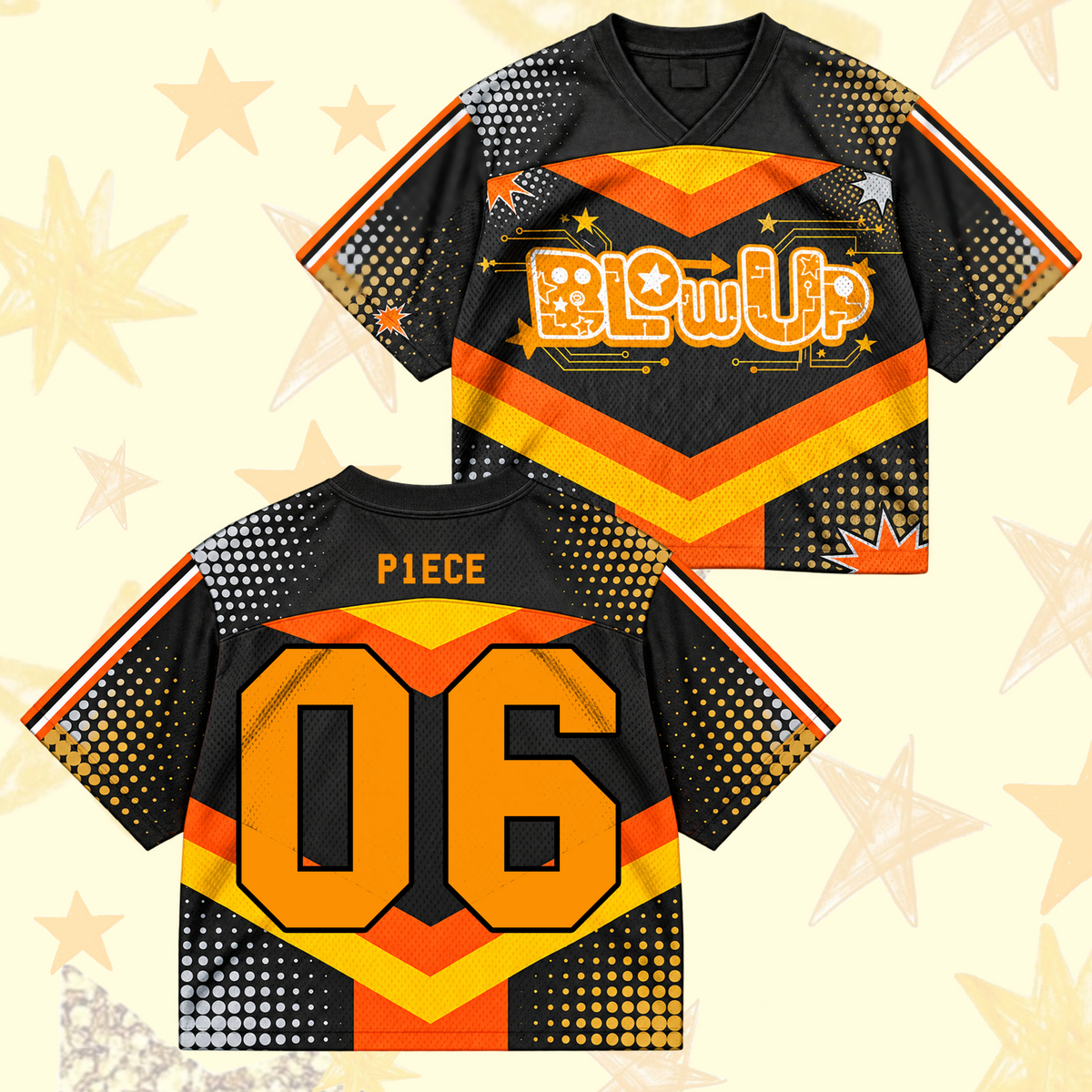 CreepEye Horror Haven P1harmony Mesh-Trikot Fan-Edition