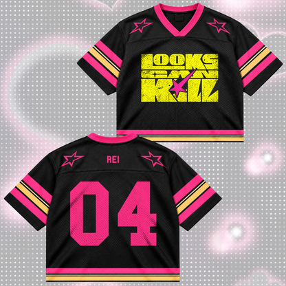 Rebellious Looks Can Kill I.V.E. Club Mixed Mesh Jersey For Dive