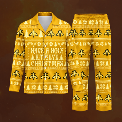 Bright Have A Holy Christmas K.A.T.S.E.Y.E. Club Manon Symbol Ugly Christmas Pajama Set For Eyekons