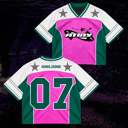 Epic BAD Tinys Club All Members Cyber Grunge Mixed Mesh Jersey For Atiny