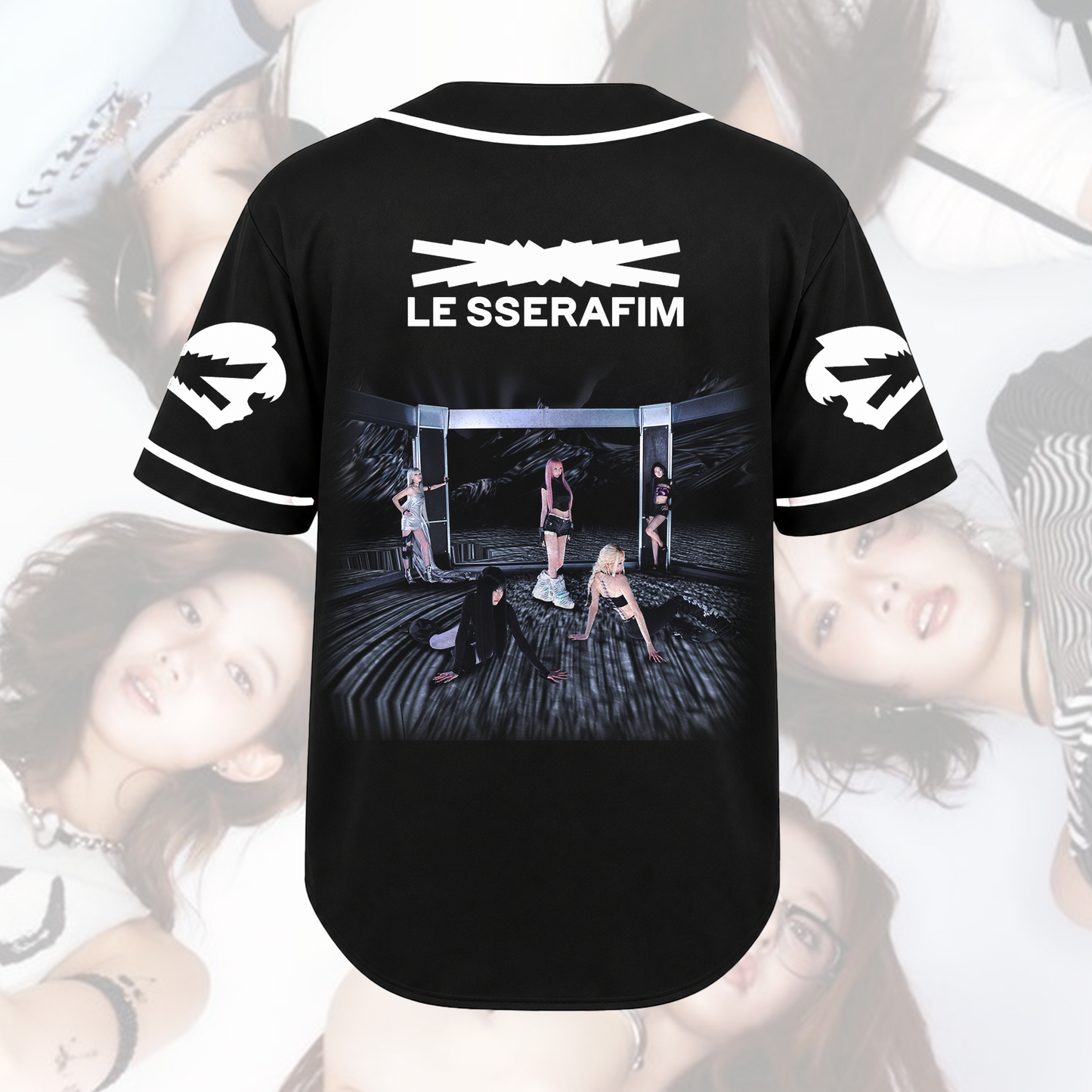 Urban B LE SSERAFIM Pureflow World Tour Jersey Gift for Fearnot Fans