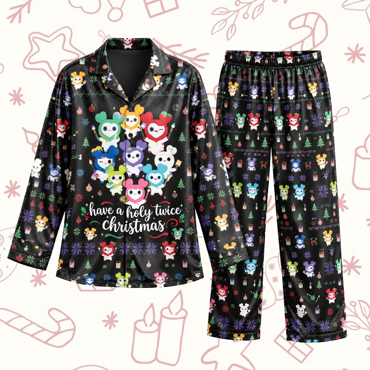 Gemütliches „Twice Lovely“ Pyjama-Set als Geschenk