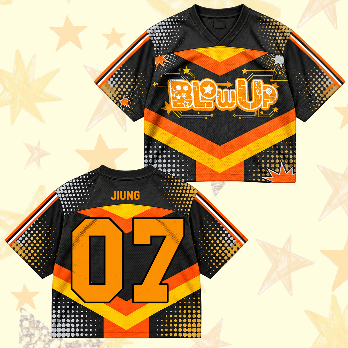 CreepEye Horror Haven P1harmony Mesh-Trikot Fan-Edition