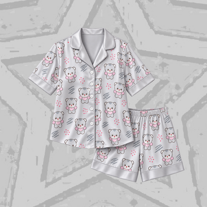 Vivid T.W.I.C.E. Club Chaeyoung Son Chaetty Mascot Pastel Coquette Pajama Set For Once