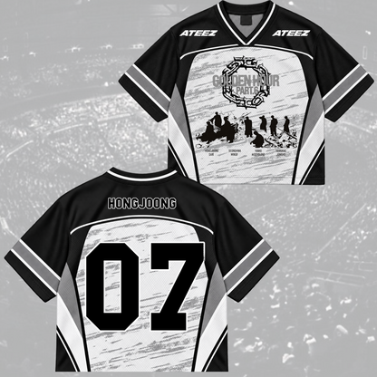 ATEEZ Golden Hour Part 5 Mixed Mesh Jersey Fan Edition (Bad)