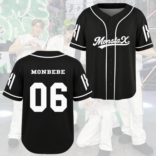 MONSTA X Come Back Baseball Jersey Concert Outfit Gift For Fans