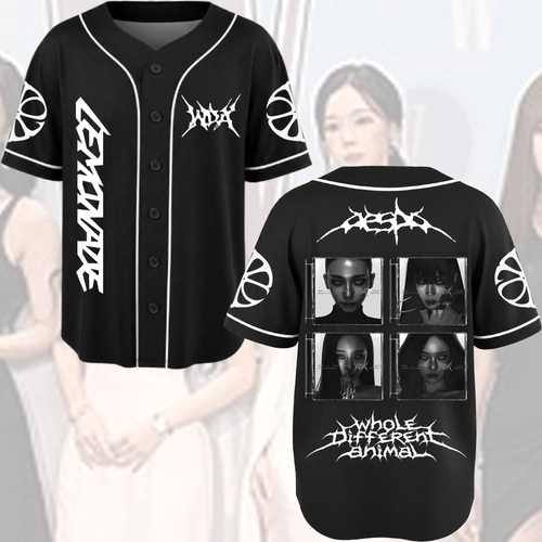 Aespa Mutant Lemonade Album Baseball Jersey Fan Edition