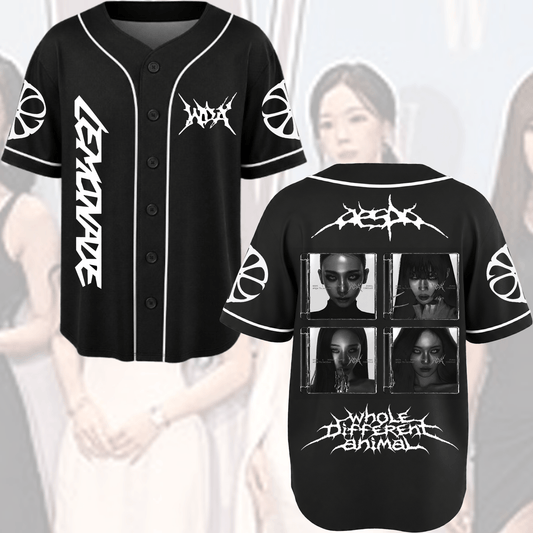 Aespa Mutant Lemonade Album Baseball Jersey Fan Edition