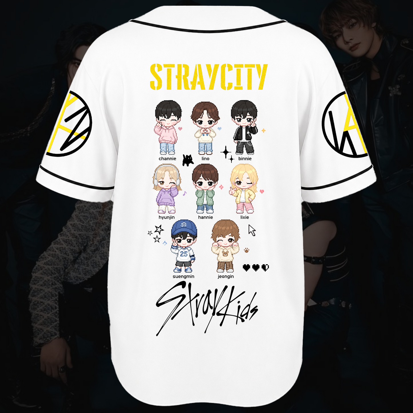 Boom Stray Kids Straycity Concert Baseball Jersey Gift For Fans