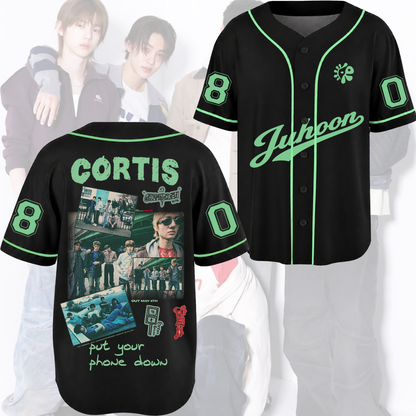 Energy Cortis Put Your Phone Down Tour Baseball Jersey