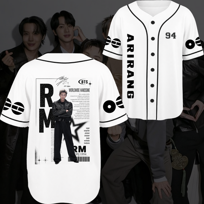 Chronicles Bangtan Arirang World Tour Baseball Jersey Gift For Fans
