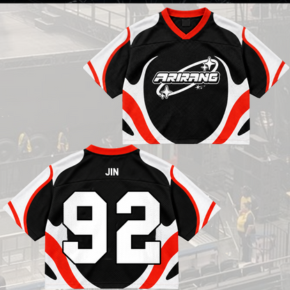 Rose of Sharon Bangtan Boys Arirang Welttournee BTS Mesh-Trikot-Mix Geschenk für Army