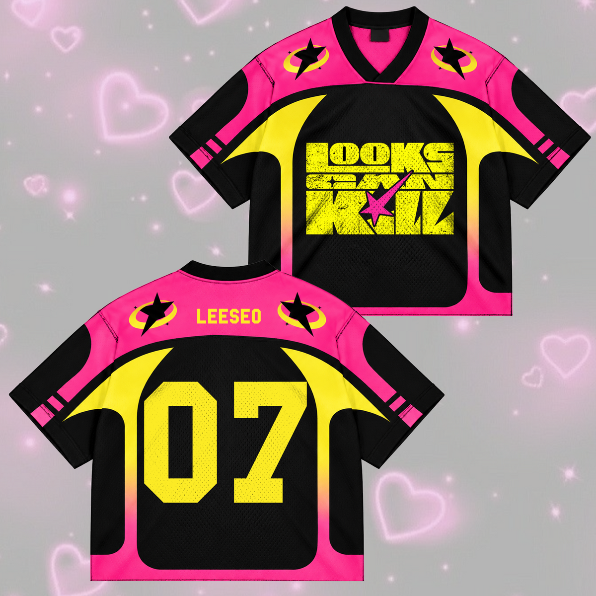Rebellious Looks Can Kill I.V.E. Club Mixed Mesh Jersey For Dive