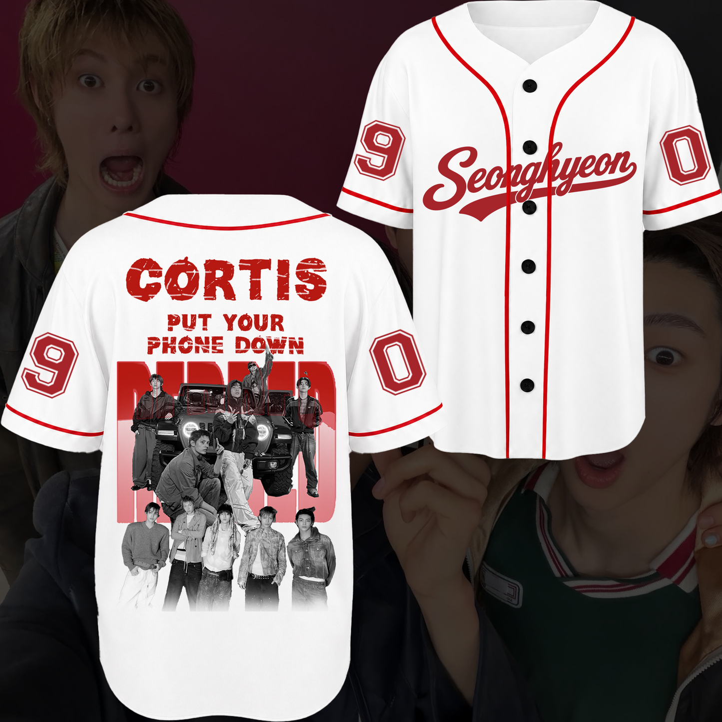 Blazing Cortis Put Your Phone Down Tour Baseball Jersey Gift For Fans