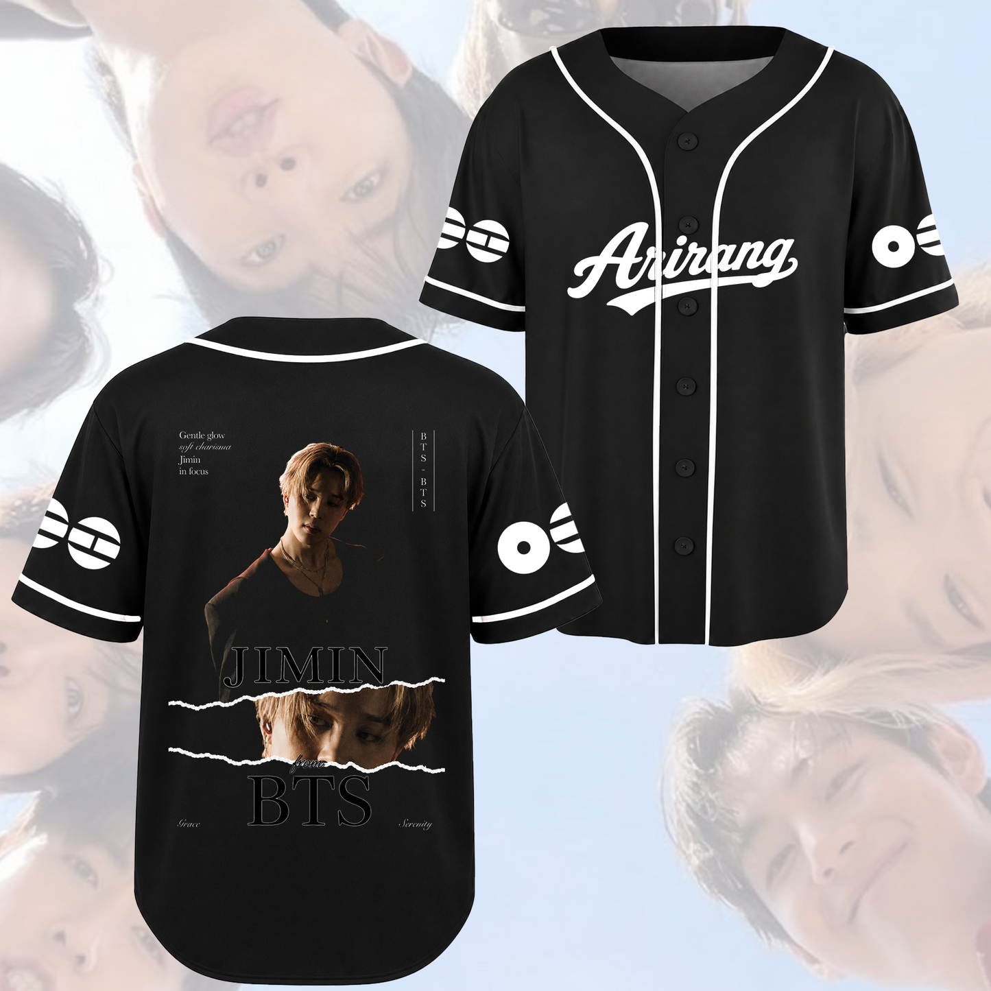Stylish BTS Arirang World Tour Baseball Jersey Gift For Army