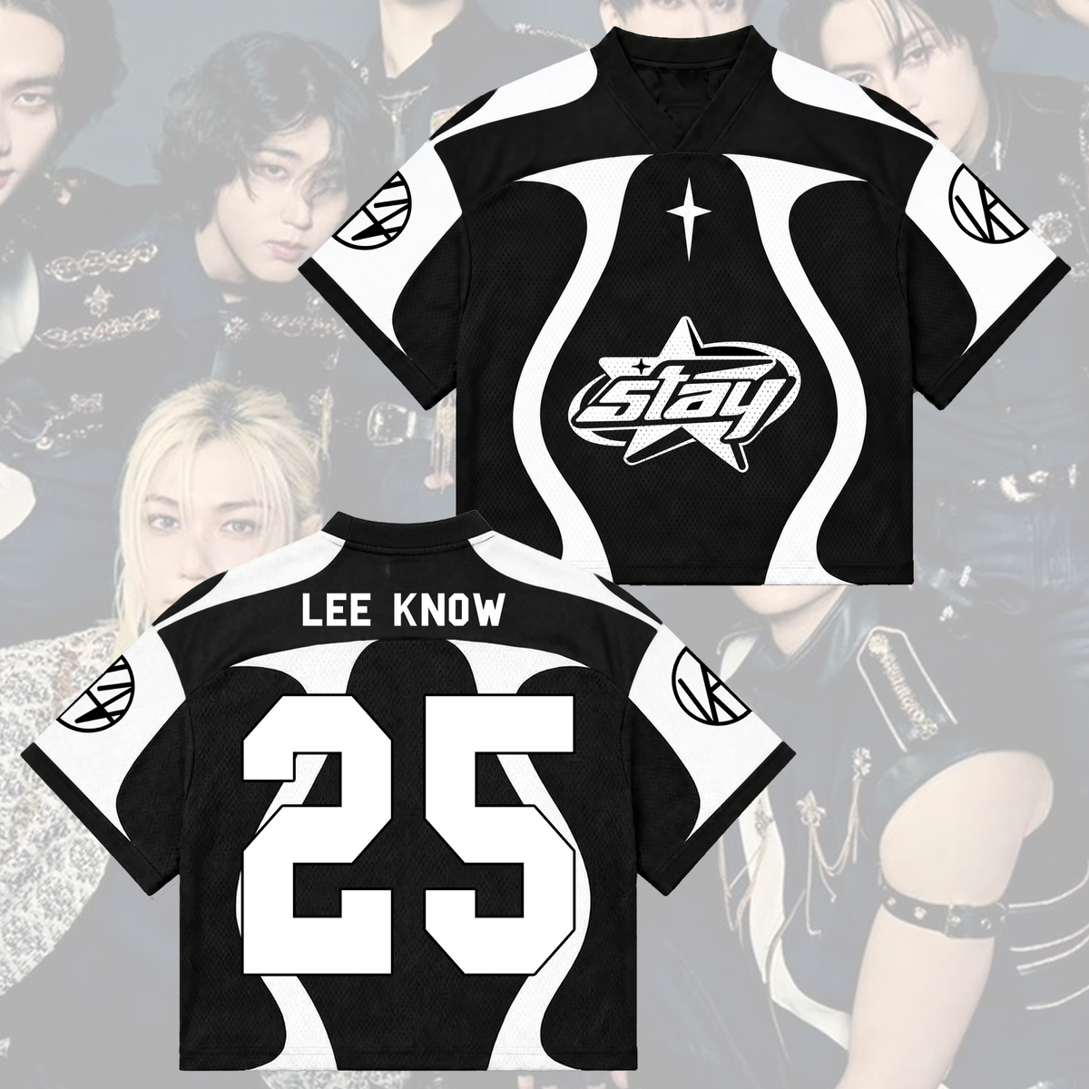 Fiery Stay This That Album  Run It World Tour Mixed Mesh Jersey Gift for Fans
