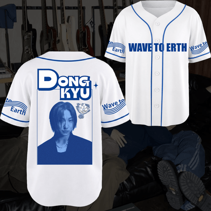 The Pieces Tour World Tour Wave To Earth  Baseball Jersey
