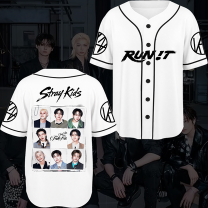 Stray Kids This & That Streetwear Baseball Jersey Gift For Fans