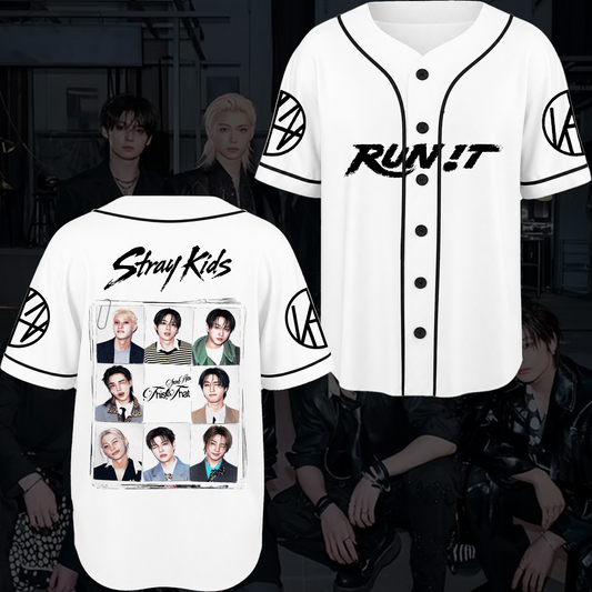 Stray Kids This & That Streetwear Baseball Jersey Gift For Fans