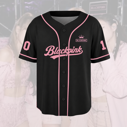 Blackpink 10th Anniversary Baseball Jersey Concert Outfit Gift For Fans