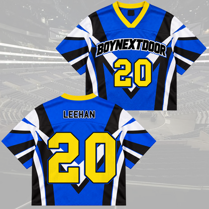 Epic BOYNEXTDOOR Knock On World Tour Sporty Mix Mesh Jersey For Onedoor
