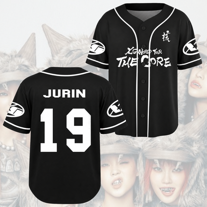 XG Xgene The Core 2026 Tour Baseball Jersey Gift For Fans