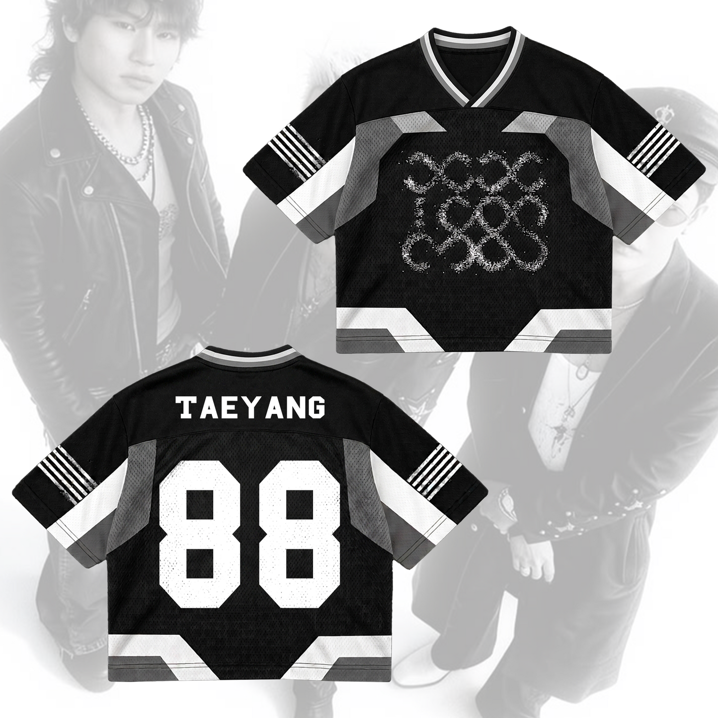 BIGBANG 20th Anniversary Concert Mixed Mesh Jersey Gift For Fans