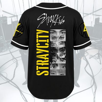 Sunlit Stray Kids Straycity Concert Baseball Jersey Gift For Fans