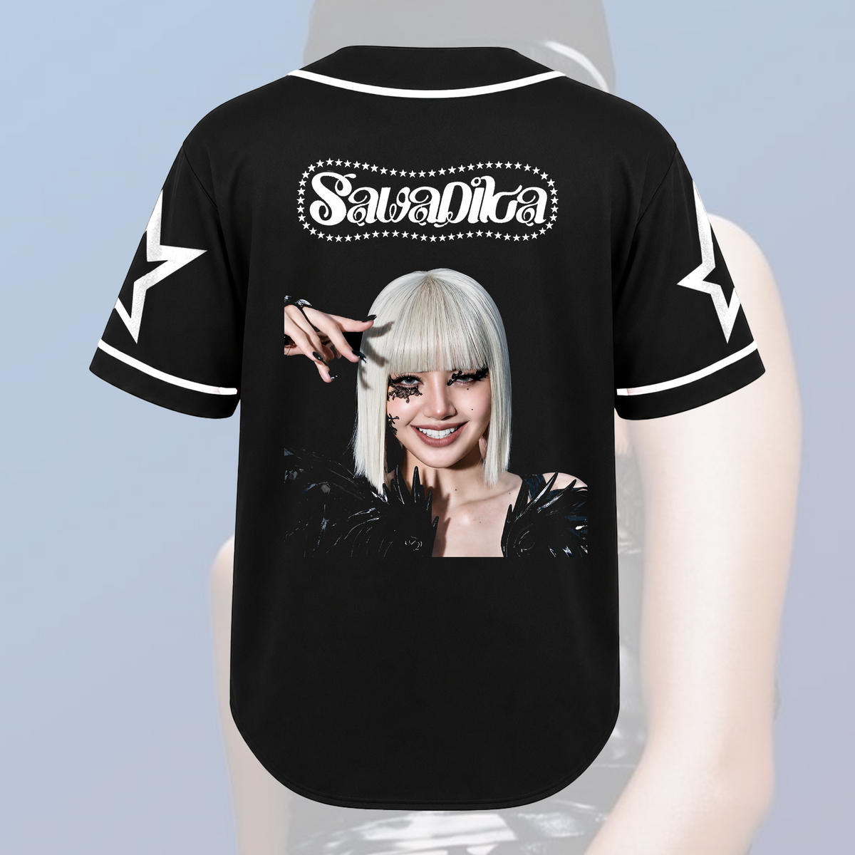 LISA SawaDika Pop Star Baseball Jersey For LILIES