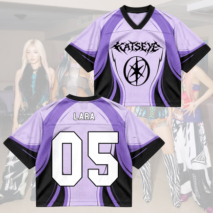 KATSEYE Comeback Heavy Metal Mixed Mesh Jersey For EYEKONS