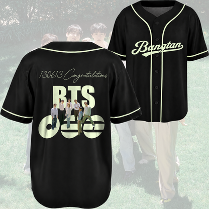 Congratulation BTS Festa Baseball Jersey Gift For Fans
