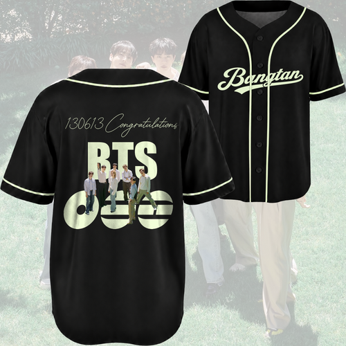 Congratulation BTS Festa Baseball Jersey Gift For Fans