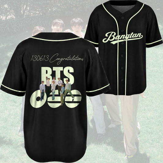 Congratulation BTS Festa Baseball Jersey Gift For Fans