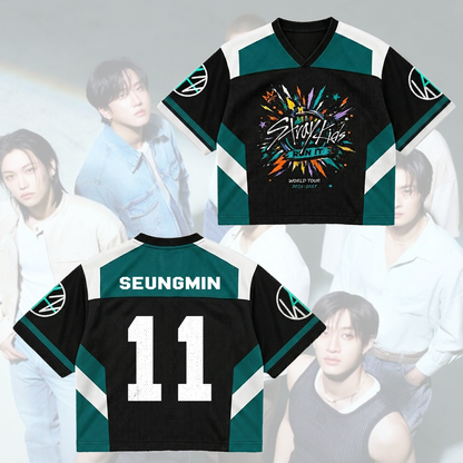 Stray Kids This & That Comeback Mixed Mesh Jersey Run It Gifts For Fans