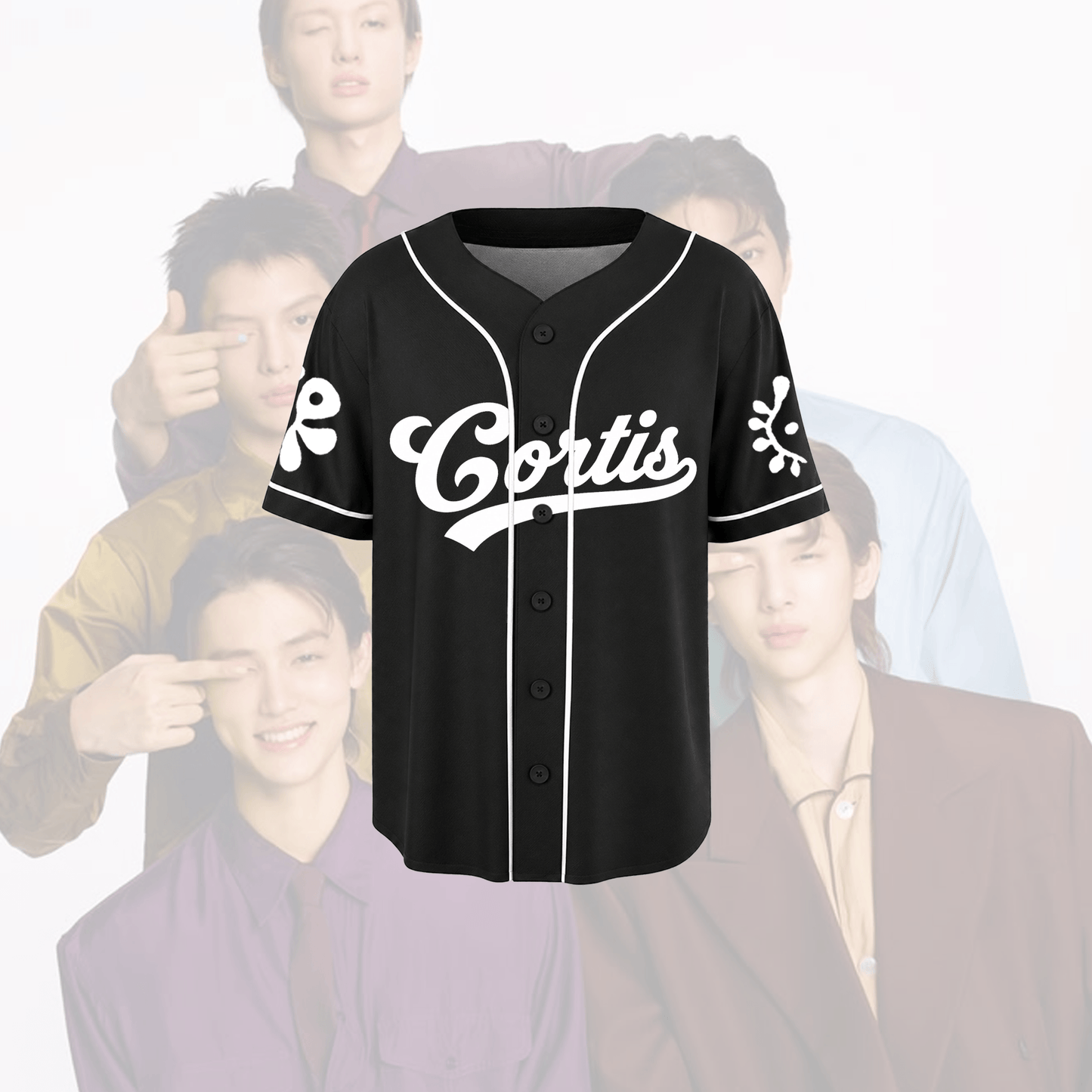Gaze of Love Cortis Signature Baseball Jersey Fan Edition