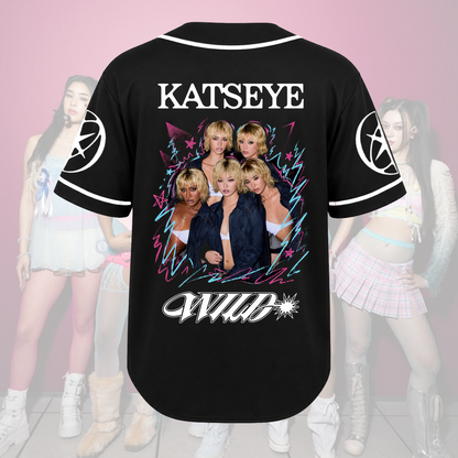 Bold KATSEYE The Wildworld Tour Basseball Jersey Gift For Fans