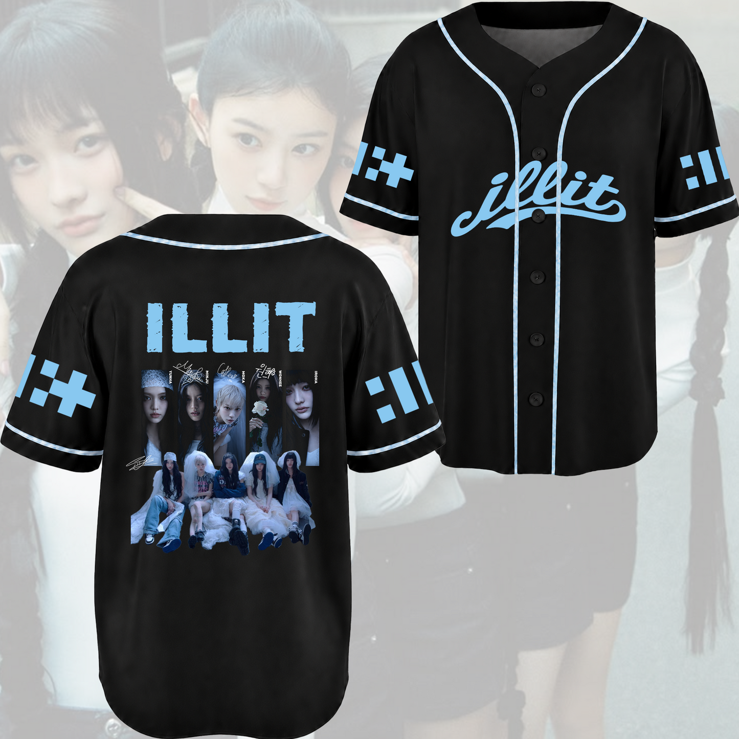 Illit It Me Album Baseball Jersey Gifts For Fans