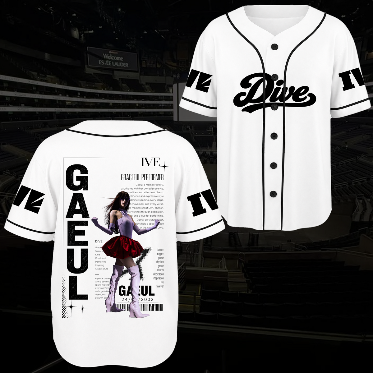 Graceful Performer I.V.E. Club Baseball Jersey For Dive