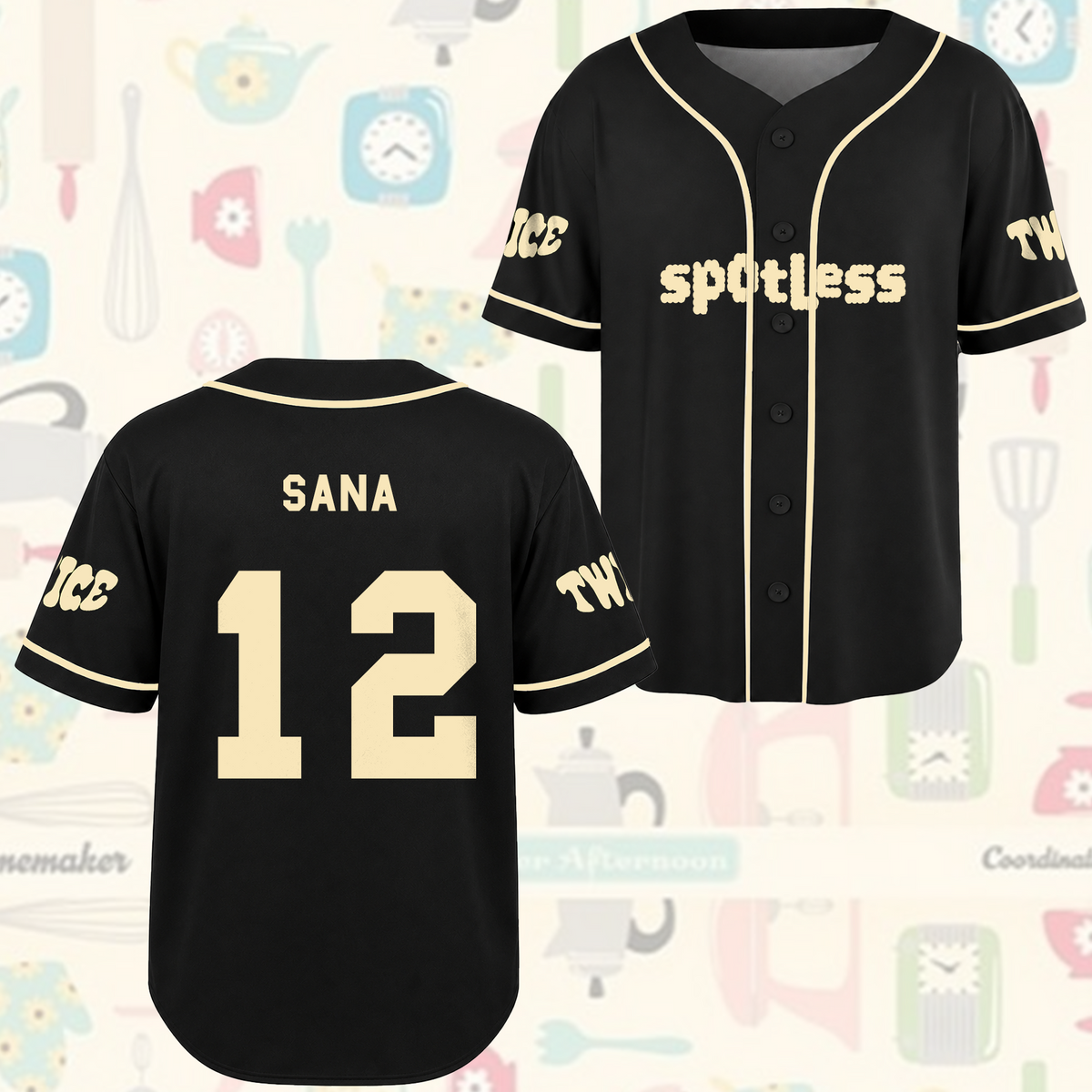 Super, das ist für das TWICE Baseballtrikot der Welttournee 2026