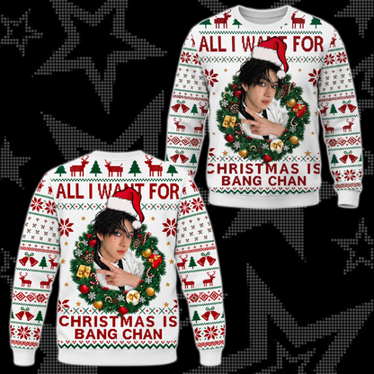 Stray Kids THIS & THAT hässlicher Weihnachtspullover, STAY Fan-Geschenk