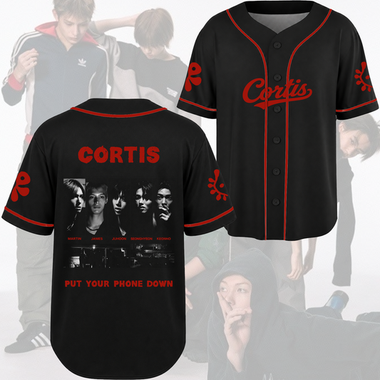 Put Your Phone Down Tour Cortis Baseball Jersey Premium Music Festival Gift For Fans