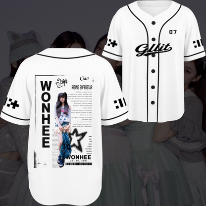 Illit Chronicles Concert Baseball Jersey Gift For Fans